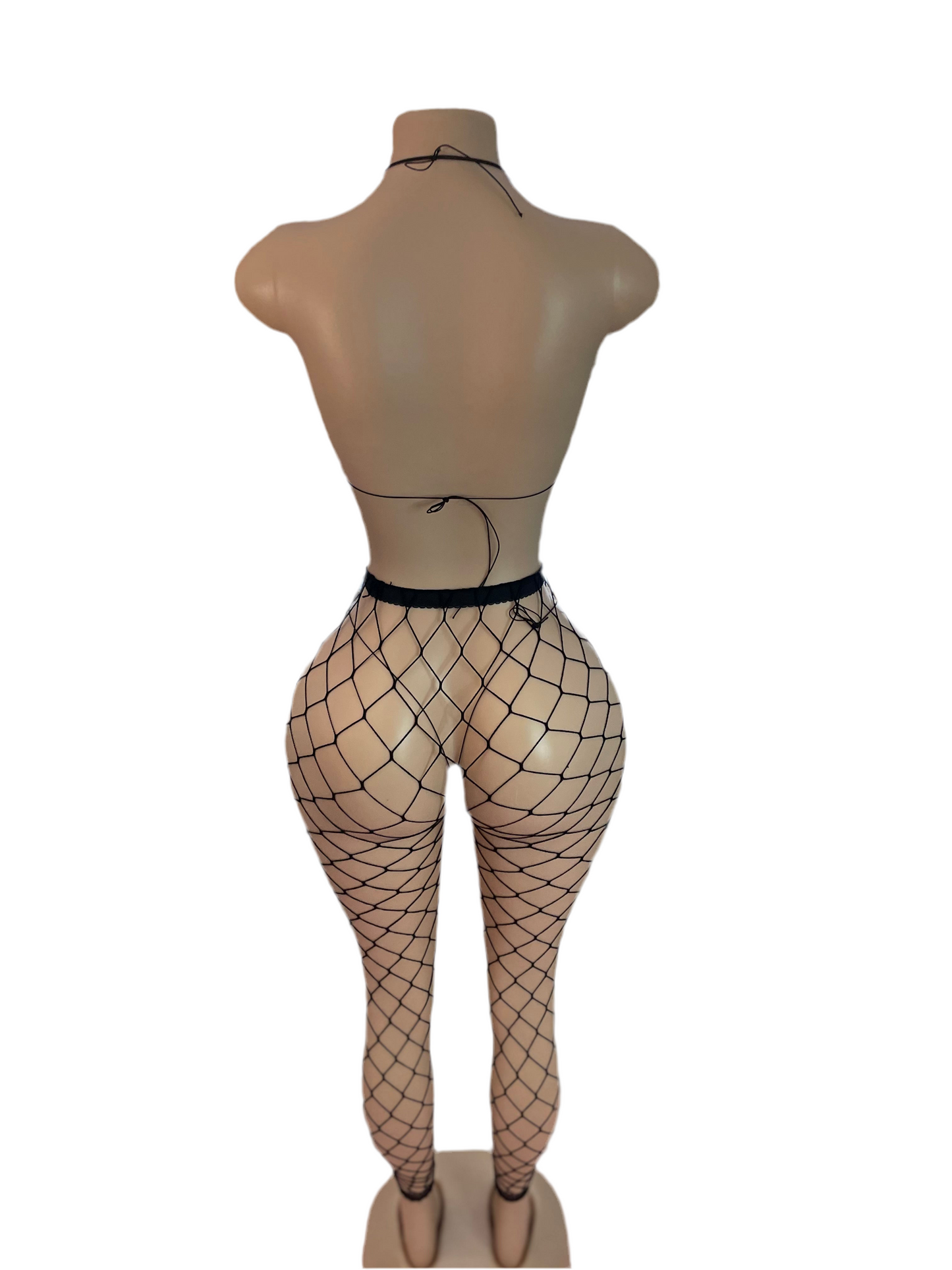 Black Fishnet 3pc