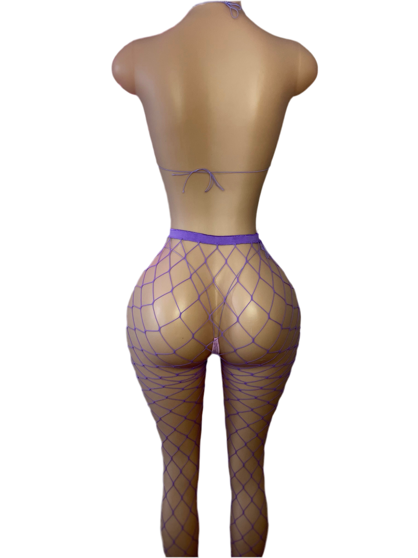 Lavender Fishnet