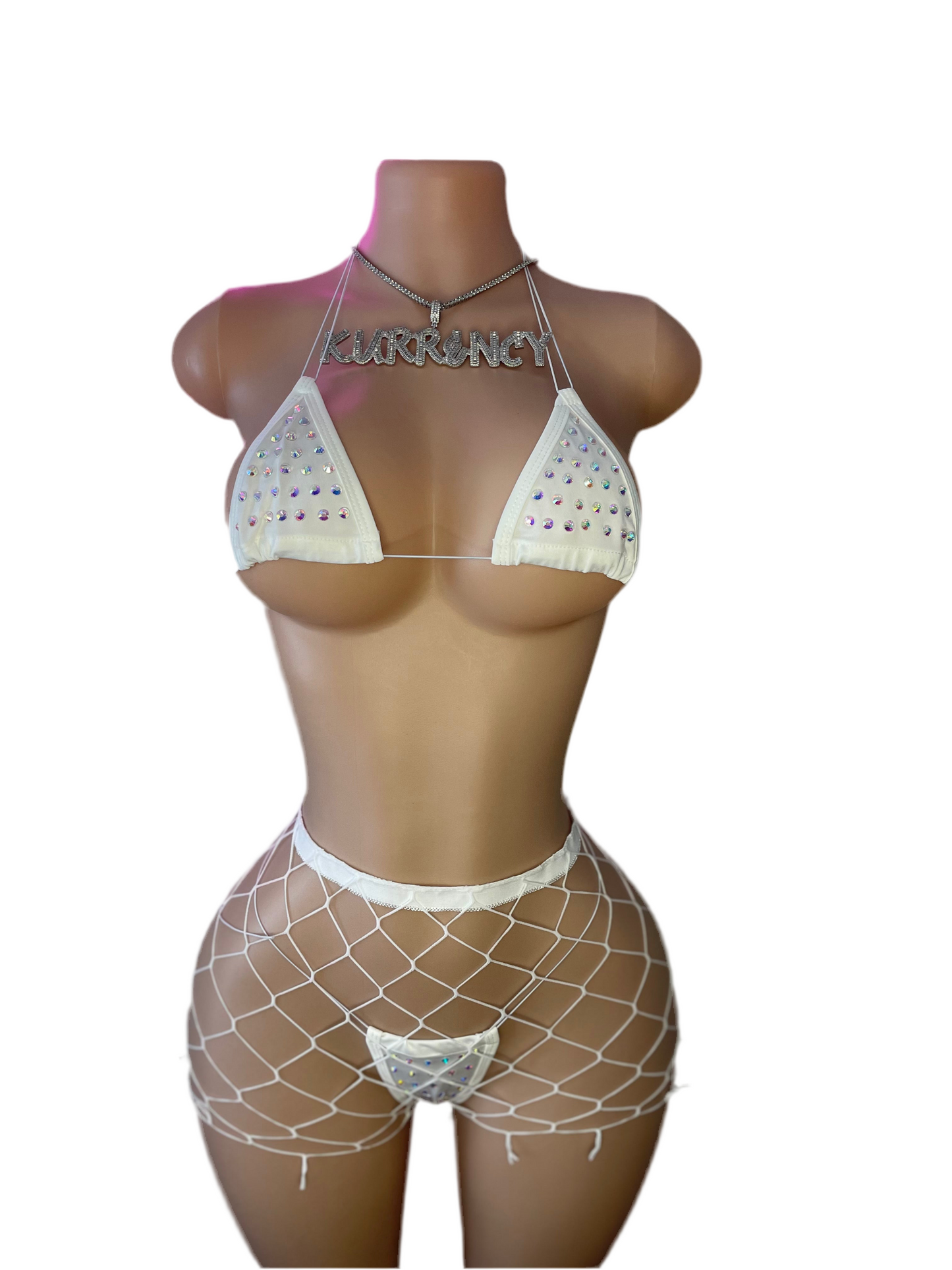 Fishnet White