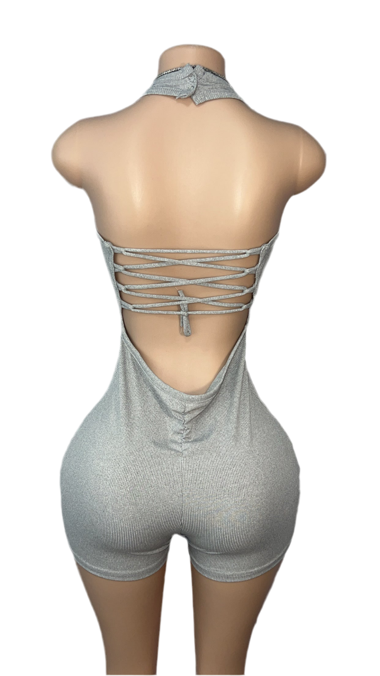 Grey Romper