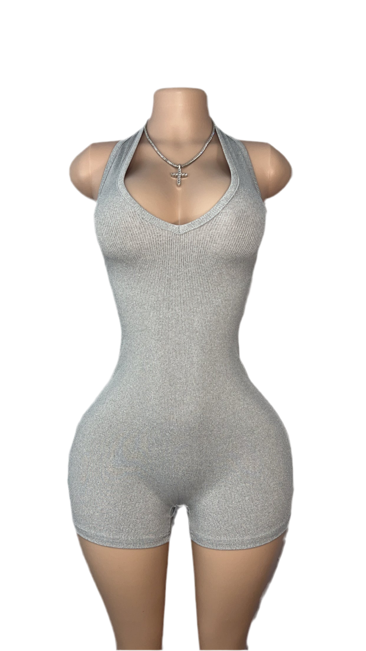 Grey Romper