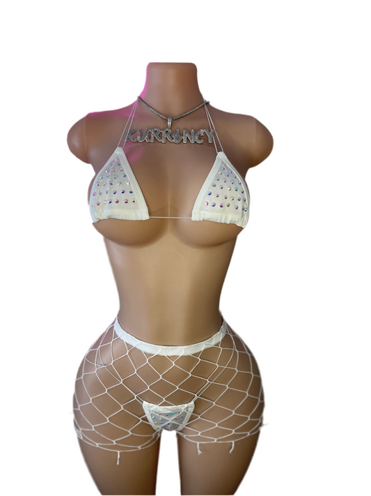 Fishnet White