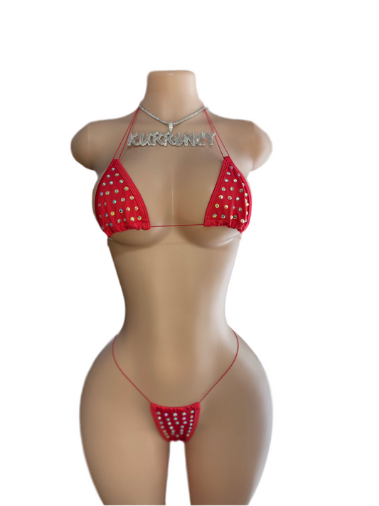 Rhinestone Red